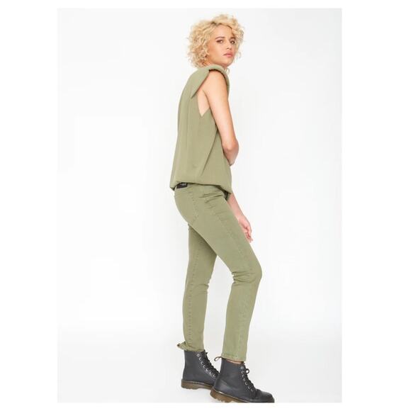 Free People x Sandrine Rose - NWT Army Skinny Jeans - Picture 7 of 12